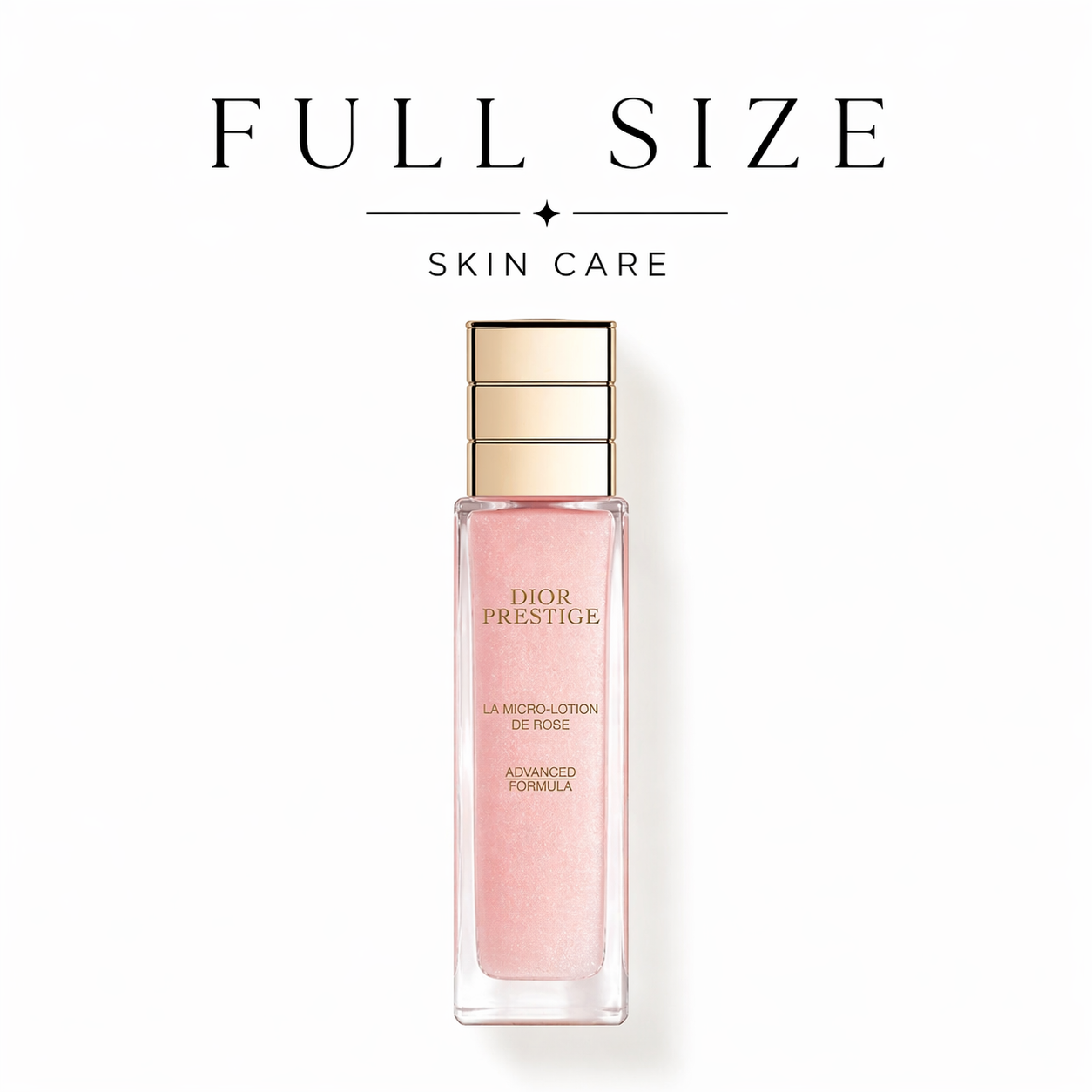 Fullsize skincare