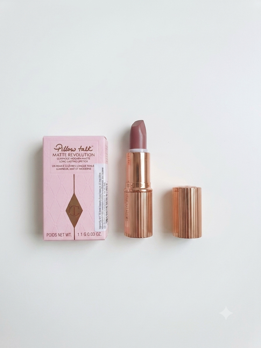 Charlotte Tilbury Matte Revolution Lipstick in Pillow Talk Medium (Mini / 1.1g)