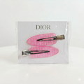 Dior Backstage pink resin hair clip