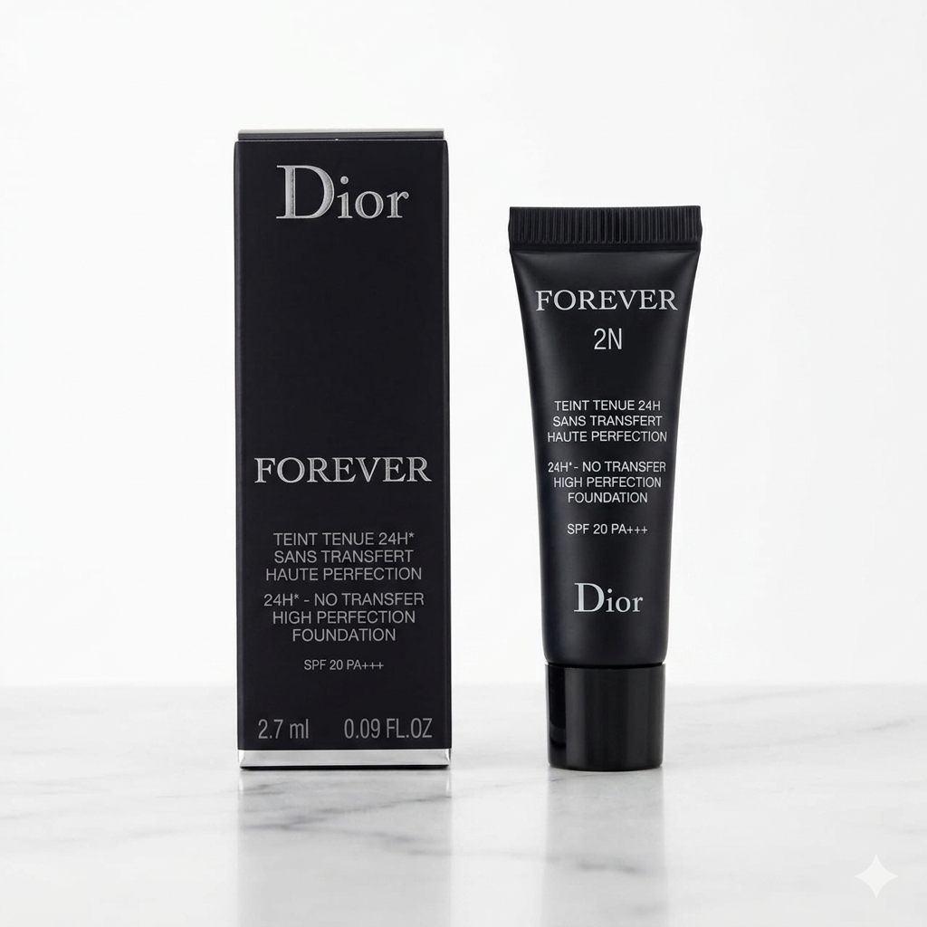 Dior Forever Skin Glow 24H Radiant Perfect Foundation - 2N Shade (2.7ml)