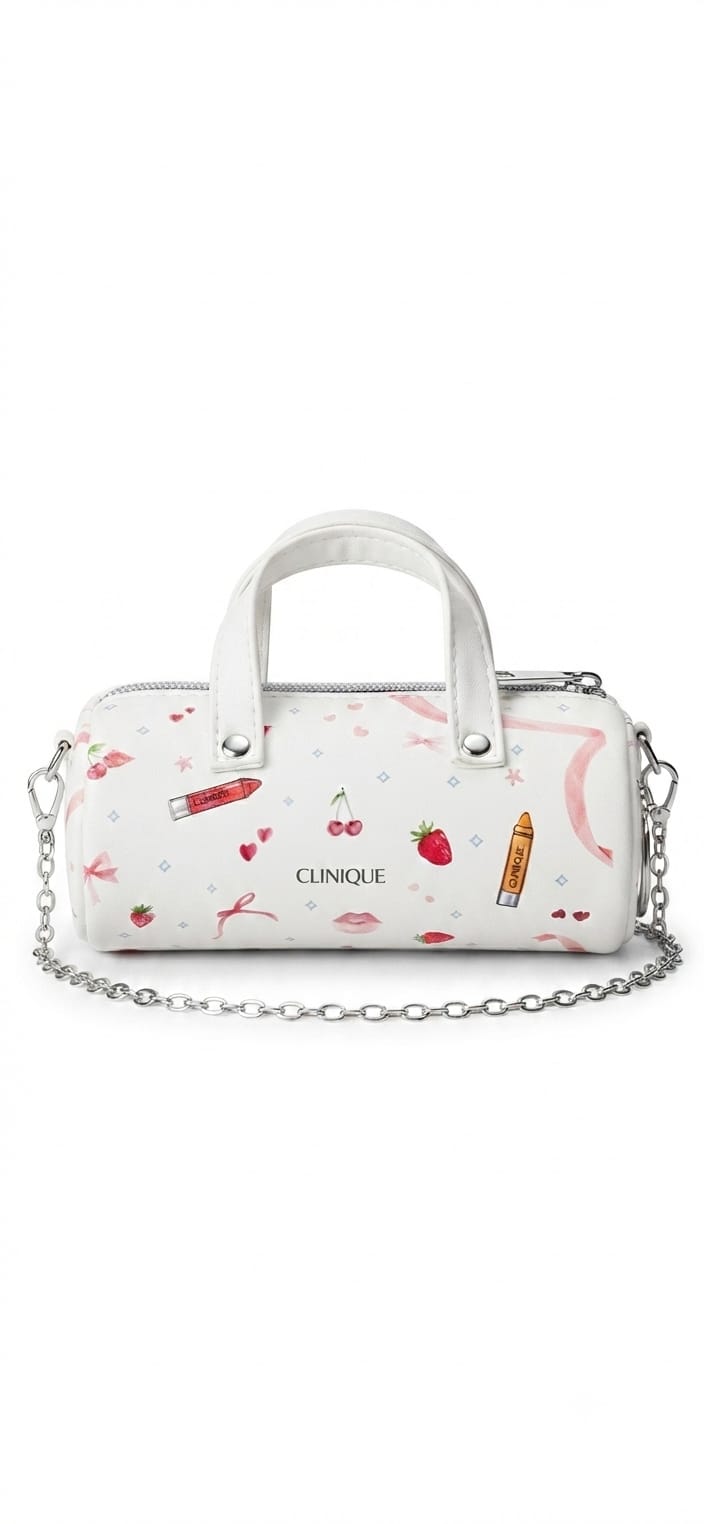 Clinique mini duffle bag