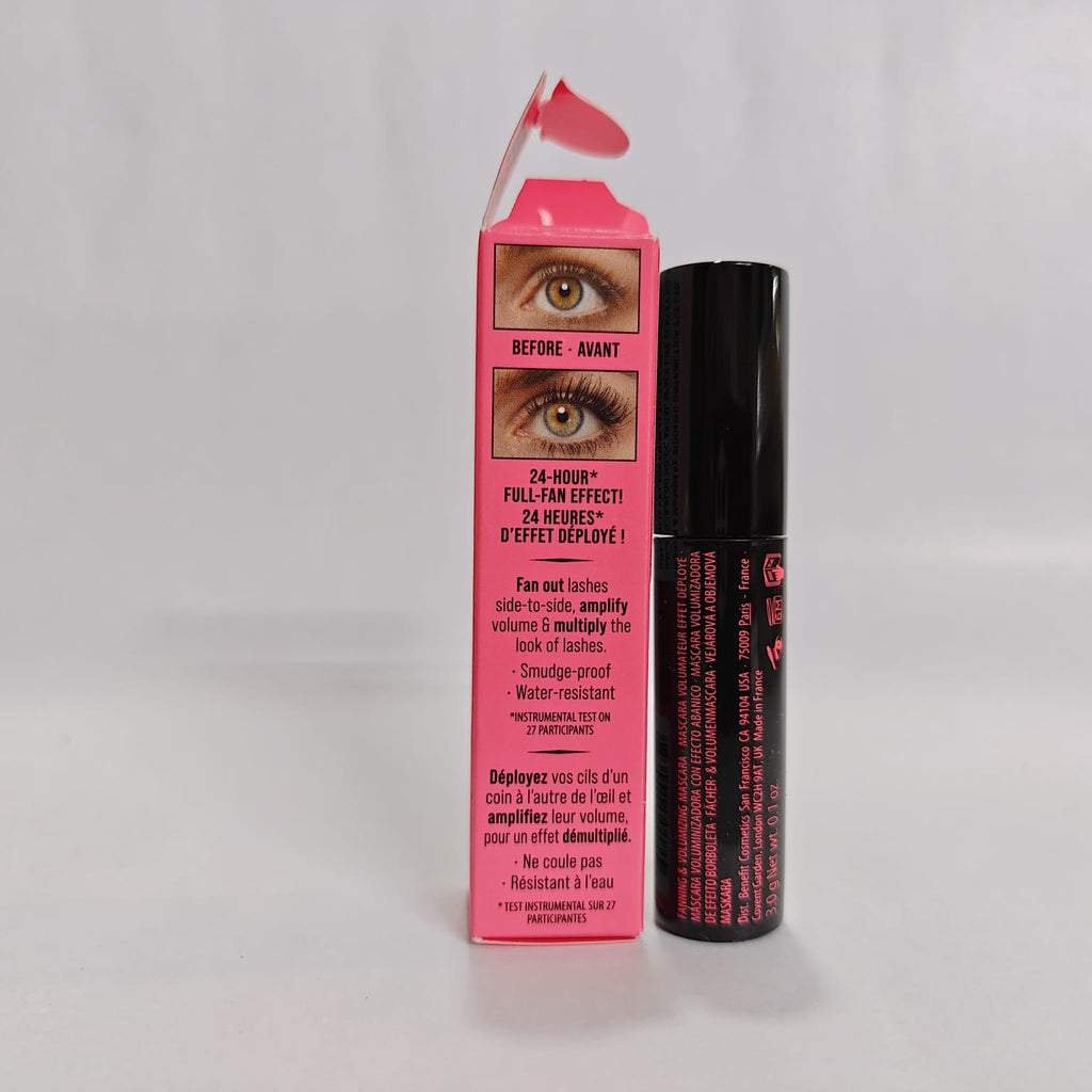 Benefit Cosmetics - Fan Fest Fanning and Volumizing Mini Mascara in Hyper Black