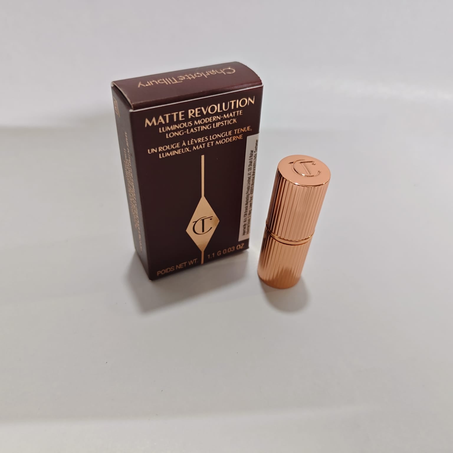 Charlotte Tilbury Matte Revolution Pillow Talk Lipstick – 1.1g Miniature