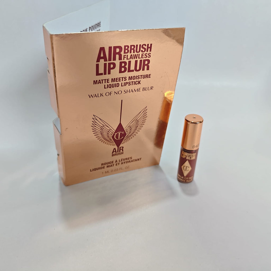 Charlotte Tilbury Lip Blur – Pillow Talk /walk of no shame (1ml Mini)