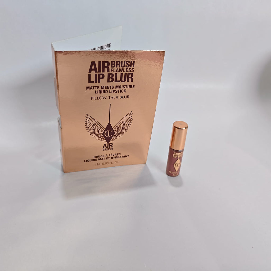 Charlotte Tilbury Lip Blur – Pillow Talk /walk of no shame (1ml Mini)