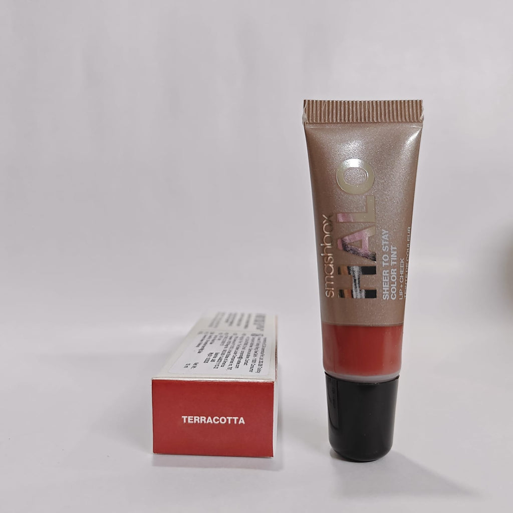 Smashbox - Halo Sheer to Stay Clor Tint for Lips and Cheeks in Terracotta/sunset/wisteria