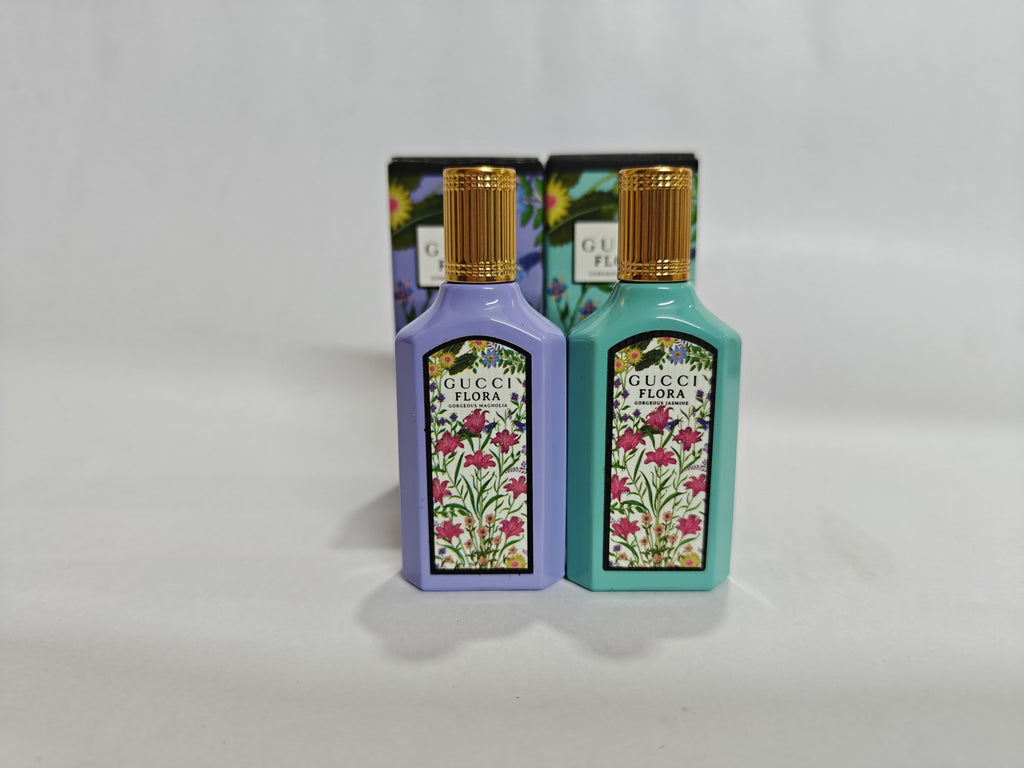 Gucci Flora Gorgeous Eau De Parfum - Jasmine, Gardenia, Gardenia Intense, Magnolia (Combo)