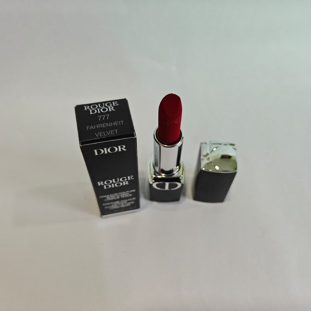 Dior Rouge Dior Lipstick - Red Shade 777 velvet farheneit mini