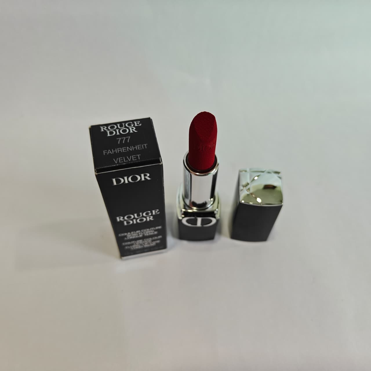 Dior Rouge Dior Lipstick - Red Shade 777 velvet farheneit mini
