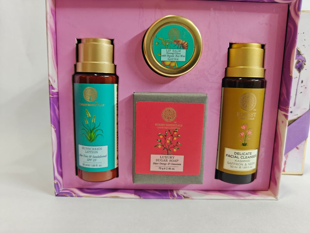 Forest Essentials Skincare Mini Delights Gift Box Set