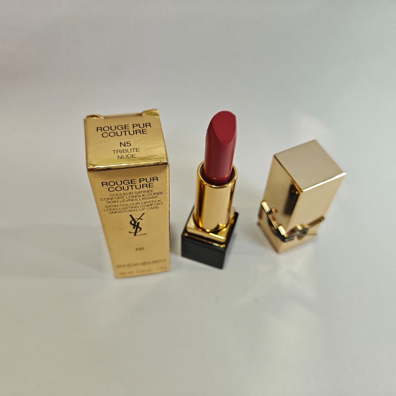 YSL Rouge Pur Couture Lipstick - N5 Tribute Nude (1.3g)