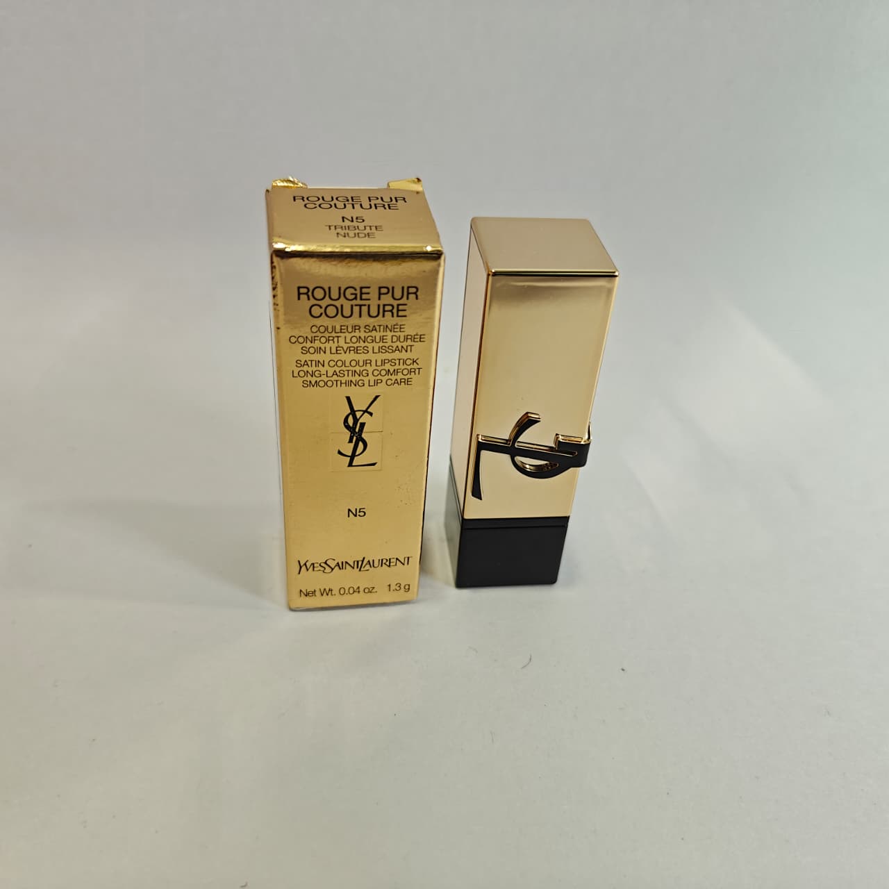 YSL Rouge Pur Couture Lipstick - N5 Tribute Nude (1.3g)