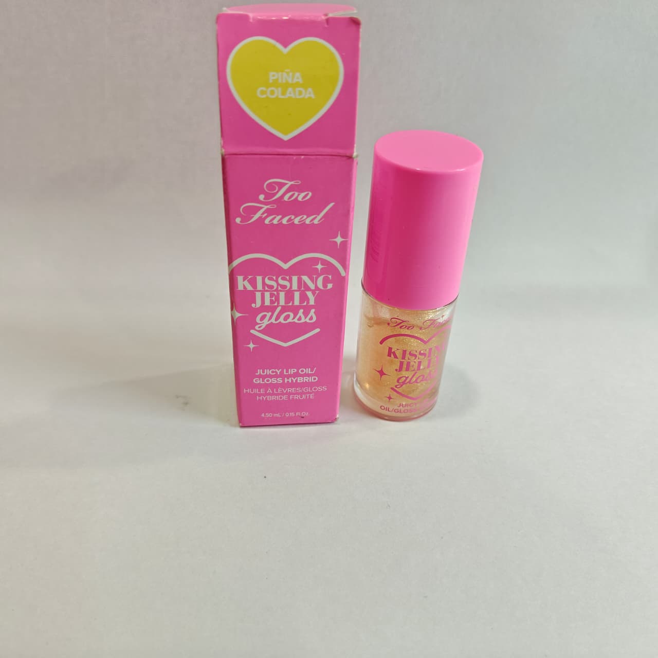 Too Faced Kissing Jelly Lip Oil Gloss - Pina Colada (4.50ml)