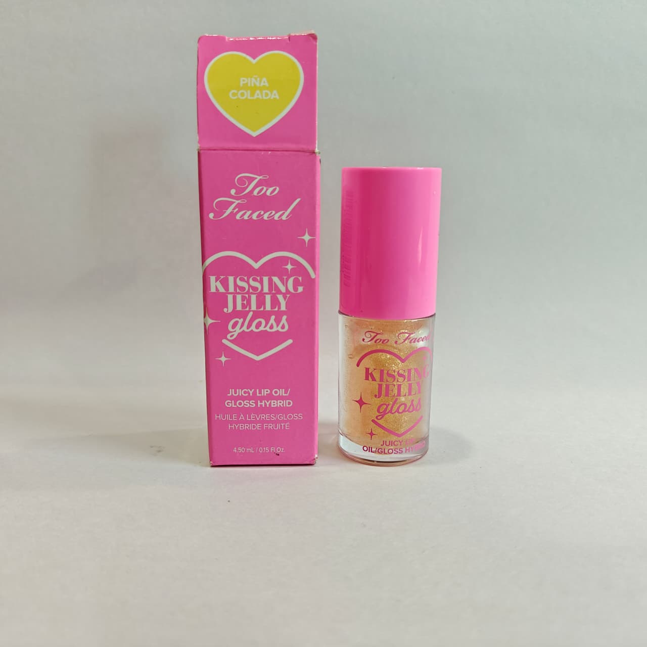 Too Faced Kissing Jelly Lip Oil Gloss - Pina Colada (4.50ml)
