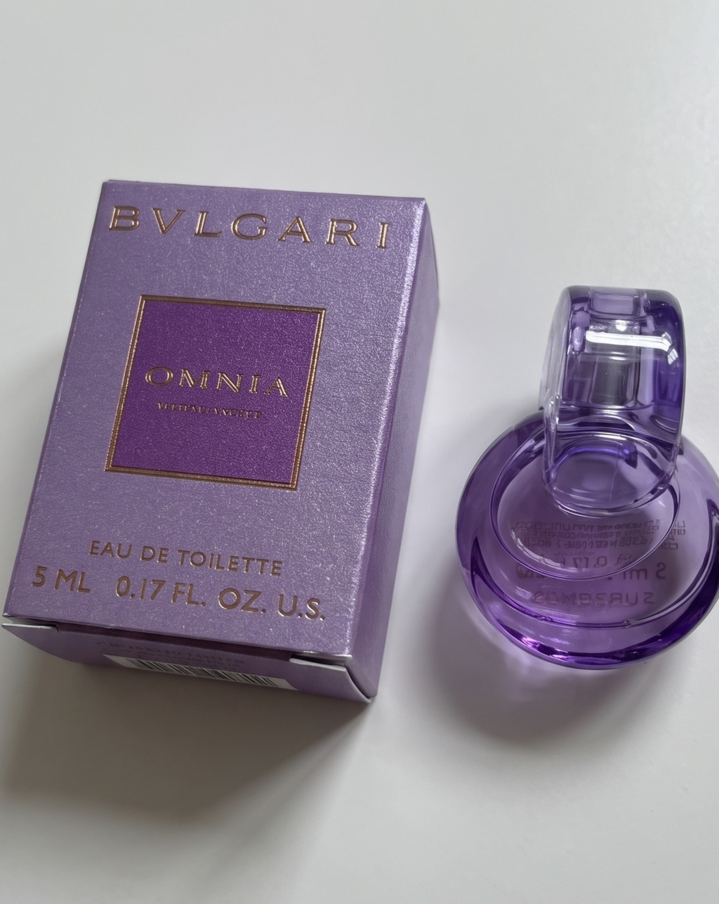 Bvlgari Omnia Amethyste Eau de Toilette Miniature Perfume (5 ml / 0.17 fl. oz.)